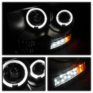 Spyder Dodge Ram 1500 06-08/Ram 2500 06-09 Projector Headlights LED Halo LED Blk PRO-YD-DR06-HL-BK