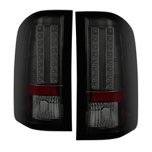 Load image into Gallery viewer, Spyder Chevy Silverado 07-13 LED Tail Lights Blk Smke ALT-YD-CS07-LED-BSM