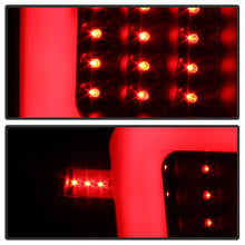Load image into Gallery viewer, xTune 04-15 Nissan Titan Light Bar LED Tail Lights - Black (ALT-ON-NTI04-LBLED-BK)