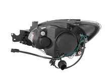 Load image into Gallery viewer, ANZO 2004-2007 Mitsubishi Lancer Projector Headlights w/ Halo Black (CCFL)