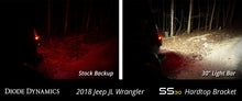 Load image into Gallery viewer, Diode Dynamics 18-21 Jeep JL Wrangler SS30 Rear Hardtop Bracket Kit - White Flood