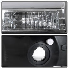 Load image into Gallery viewer, Spyder 99-04 Ford F-250 Super Duty Light Bar Projector Headlights - Chrome (PRO-YD-FF25099V2-LB-C)