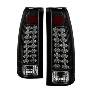 Spyder Chevy C/K Series 1500 88-98/Blazer 92-94 LED Tail Lights Blk ALT-YD-CCK88-LED-BK