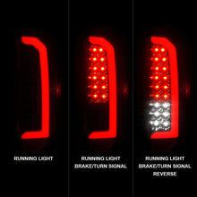 Load image into Gallery viewer, ANZO 15-21 Chevrolet Colorado Full LED Tail Lights w/ Red Lightbar Black Housing Smoke Lens