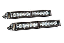 Load image into Gallery viewer, Diode Dynamics 12 In LED Light Bar Single Row Straight Clear Driving (Pair) Stage Series