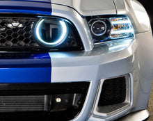 Load image into Gallery viewer, Oracle Ford Mustang 10-13 WP LED Fog Halo Kit (Grille Style) - White NO RETURNS