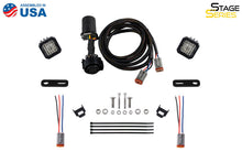 Load image into Gallery viewer, Diode Dynamics 17-22 Ford Super Duty Stage Series Reverse Light Mounting Kit (Brackets Only)