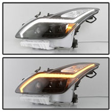 Load image into Gallery viewer, xTune Infiniti G37 Coupe (non-AFS) 08-15 Projector Headlights - Black PRO-JH-IG3708-2D-LB-BK