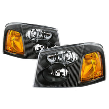 Load image into Gallery viewer, xTune 02-09 GMC Envoy OEM Style Headlights - Black (HD-JH-GEN02-AM-BK)