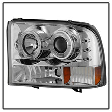 Load image into Gallery viewer, Spyder Ford F250 Super Duty 99-04 Projector Version 2 LED Halo LED Chrm PRO-YD-FF25099-1P-G2-C