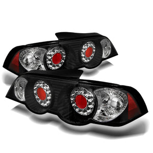 Spyder Acura RSX 02-04 LED Tail Lights Black ALT-YD-ARSX02-LED-BK