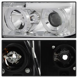 Spyder Toyota Tundra 07-13 Projector Headlights LED Halo LED Chrm PRO-YD-TTU07-HL-C
