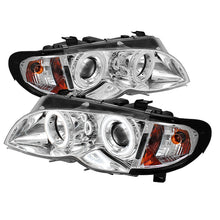 Load image into Gallery viewer, Spyder BMW E46 3-Series 02-05 4DR Projector Headlights 1PC LED Halo Chrm PRO-YD-BMWE4602-4D-AM-C