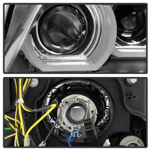 Load image into Gallery viewer, Spyder 09-12 BMW E90 3-Series 4DR Projector Headlights Halogen - LED - Black - PRO-YD-BMWE9009-BK