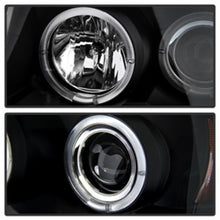Load image into Gallery viewer, Spyder Nissan Titan 04-14/Armada 04-07 Projector Headlights LED Halo LED Blk PRO-YD-NTI04-HL-BK
