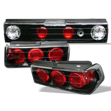 Load image into Gallery viewer, Spyder Honda CRX 88-91 Euro Style Tail Lights Black ALT-YD-HCRX88-BK