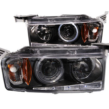 Load image into Gallery viewer, ANZO 2004-2007 Scion Xb Projector Headlights w/ Halo Black G2