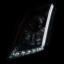Load image into Gallery viewer, ANZO 2010-2015 Cadillac Srx Projector Headlights w/ Plank Style Design Black