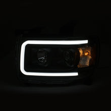 Load image into Gallery viewer, ANZO 2015+ GMC Canyon Projector Headlights w/ Plank Style Design Black w/ Amber