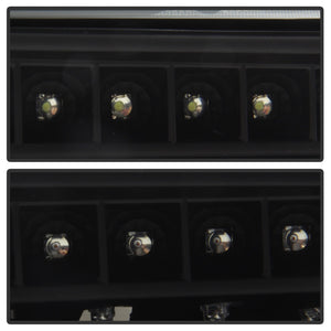 xTune GMC Sierra 99-06 /Yukon 00-06 Headlights & LED Bumper Lights - Black HD-JH-GS99-LED-SET-BK
