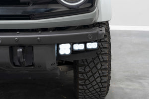 Diode Dynamics 21-Up Ford Bronco Stage Series Fog Pocket Kit - Yellow Max