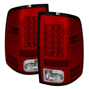 Spyder Dodge Ram 1500 13-14 13-14 LED Tail Lights LED Model only - Red Clear ALT-YD-DRAM13-LED-RC
