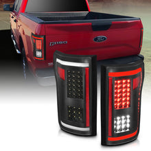 Load image into Gallery viewer, ANZO 2015-2017 Ford F-150 LED Taillights Black